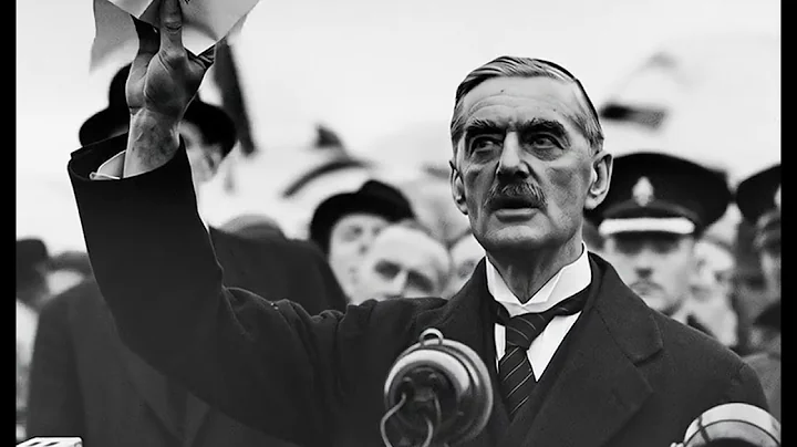 Neville Chamberlain Peace for Our Time (1938) #history #worldwar2