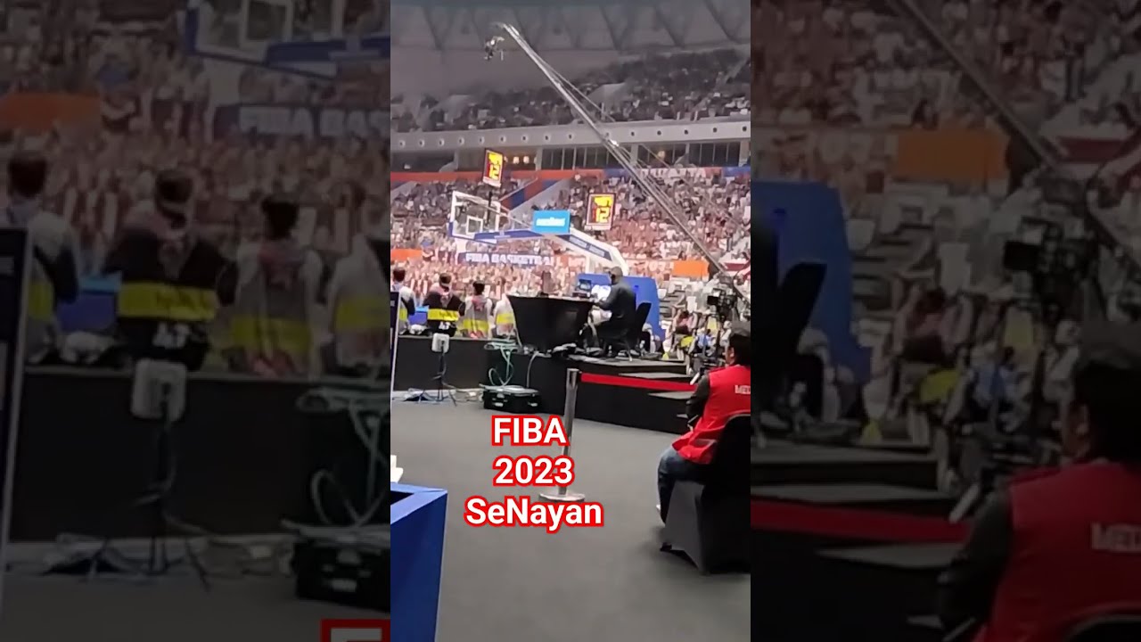 suasana FIBA 2023 GOR arena senayan