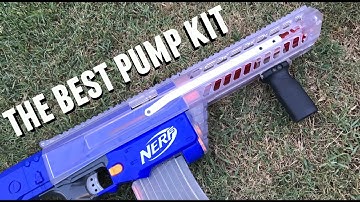 The Best Pump Action Kit ? || Nerf Retaliator Yokyo Kit Review