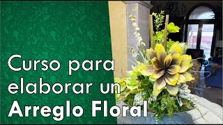 How to Make an Artificial Floral Arrangement Course