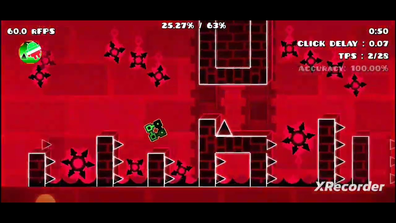 (no sound sorry) Speed Racer 73% but the 0-20% is cursed - YouTube