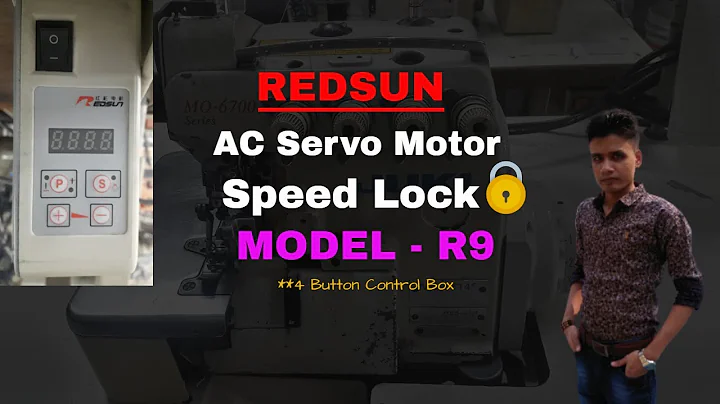 Redsun AC Servo Motor Speed Lock (Model-R9) | Tech Tanvir