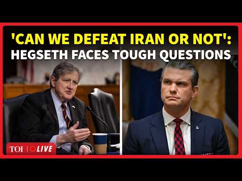 'GOSH, WE NEED STRAIGHT ANSWERS': Senators Brutally Grill Hegseth, Top General Caine On Iran War