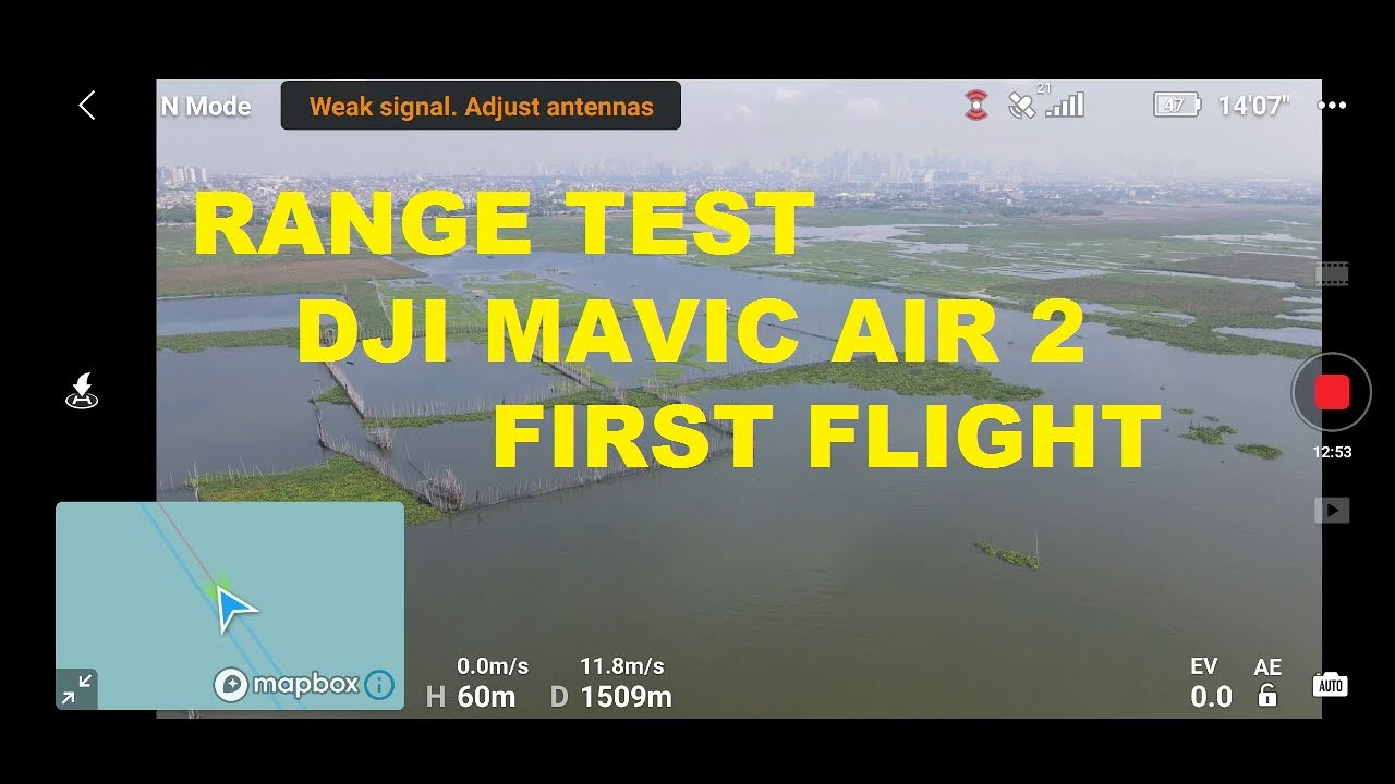 DJI Mavic Air 2  Range Test in // Philippines CE Country //  how far will it go?