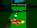 SNOOKER AIMED TRICK REVEALED  #snooker #viralvideo #shortsvideo #trending #trickshots #snooker2023