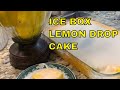 HOW TO MAKE ICE BOX LEMON DROP CAKE