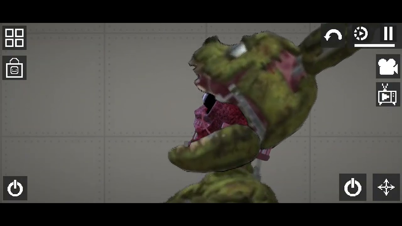 Showcasing my new springtrap (melon playground)