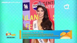 Así fue recibida Sheynnis Palacios, Miss Universo 2023 en Tailandia