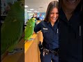 Officer forgot his rules #viral #shorts #trending #talkingparot #parrot #shortvideos #funny