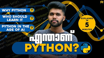 What is Python? Why Learn Python? | Python for Beginners Explained in Malayalam