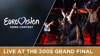 No Name - Zauvijek Moja (Serbia and Montenegro) Live - Eurovision 2005 Resimi