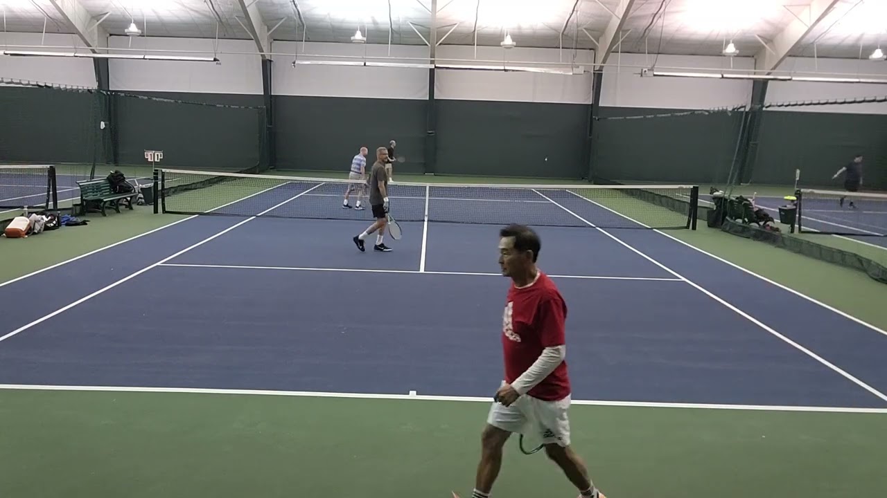 Doubles Mean A Win For Pat! Great Tennis All Around