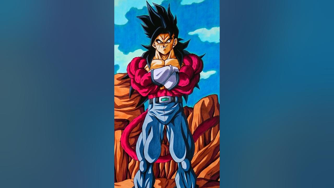 gogeta ssj4  Dragon ball super wallpapers, Dragon ball art goku