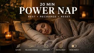 20 Min Power Nap 💤 Peaceful Relaxing Music | Quick Recharge screenshot 4