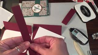 Elegant Tri-Fold Gift Card holder, Stampin' Up!