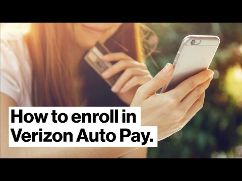 My Verizon: How To Enroll in Auto Pay