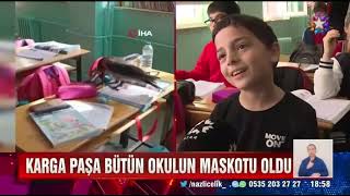 Karga Paşa Bütün Okulun Maskotu Oldu