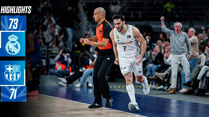 Real Madrid 73 - 71 Barça | Jornada 13 Liga ACB