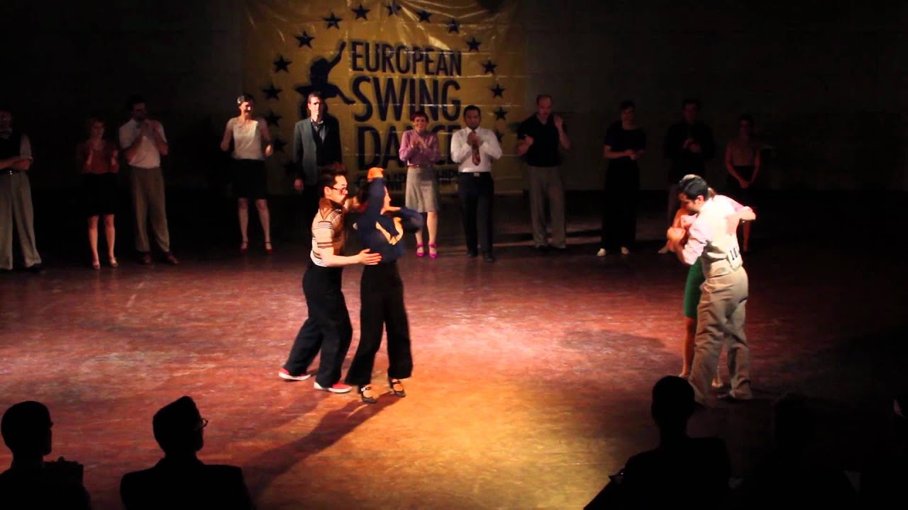 ESDC 2012 - BALBOA COUPLES FINALS (Jeong  Woo Hong&Crystal Lee VS Patrick Szmidt&Natasha Ouimet)