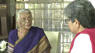 Mrs Mahalakshmi Gourishankar and Mrs Vijayalakshmi Bhaskar in conversation with Ms Sujatha Dube screenshot 3