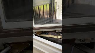 How to fix a 40yearold Pella casement window that won’t close.