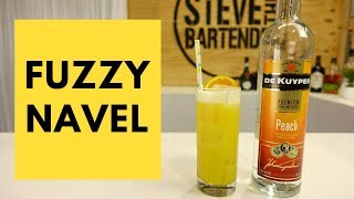 Fuzzy navel cocktail recipe ...