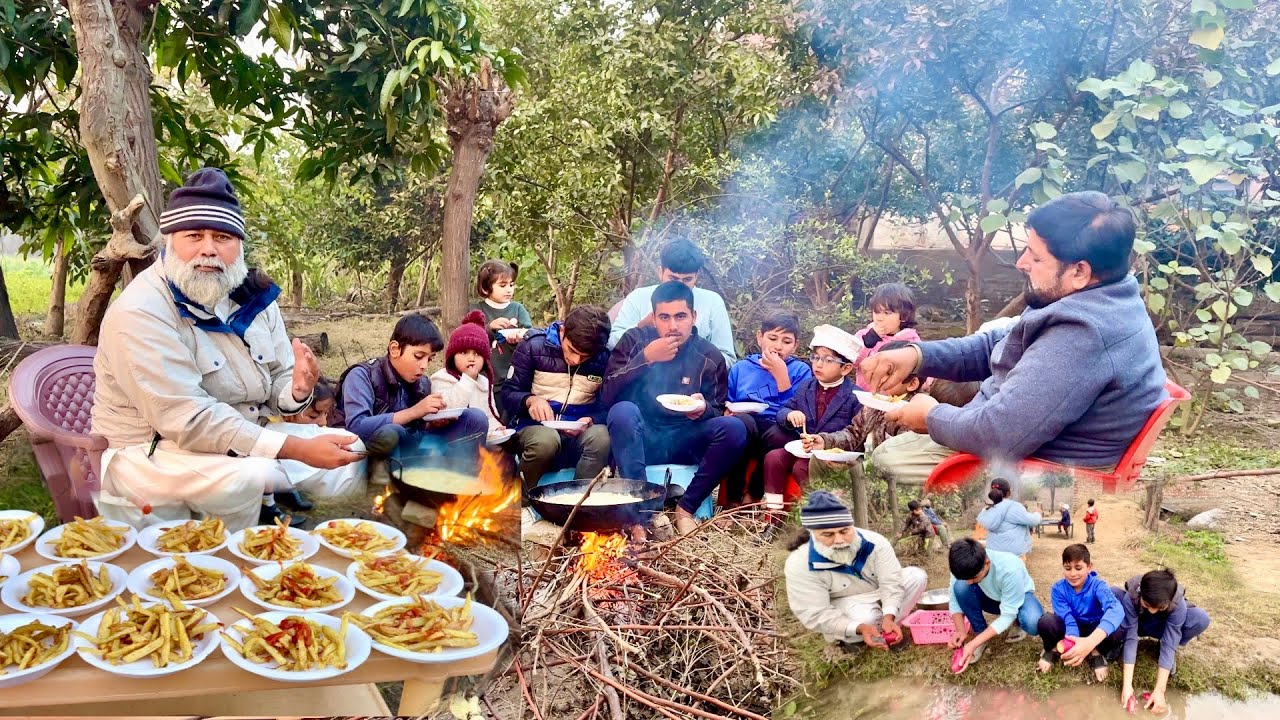 Village winter Season Routine | Children’s Will B Happy Happy | My Village Life Routine, Mubarak Ali