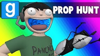 Gmod Prop Hunt Funny Moments  Portal Map! (Garry's Mod)