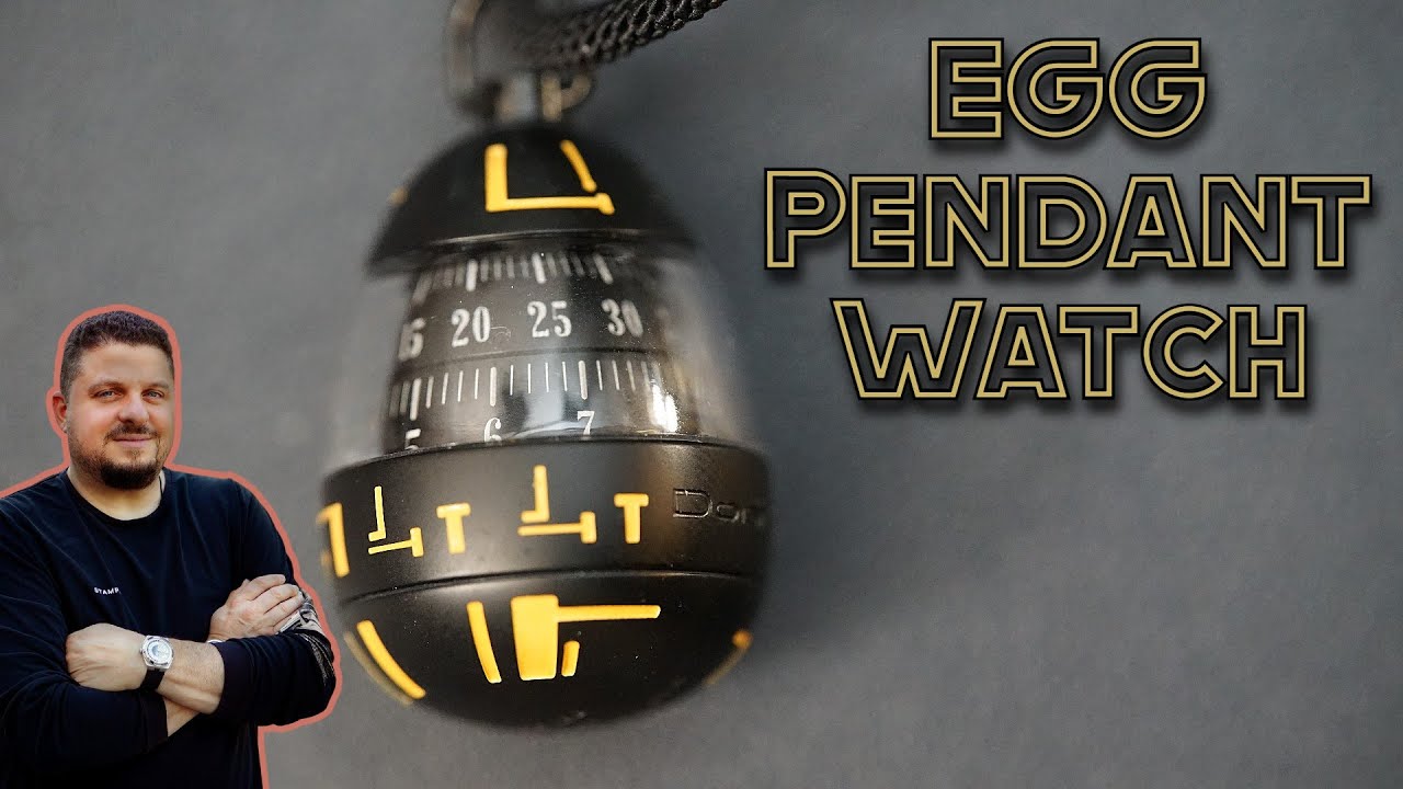 Donha Egg Pendant Watch - Mini MB&F for Around $100?