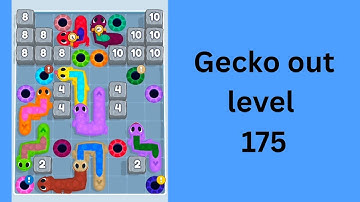 Gecko out level 175 Walkthrough Solution 