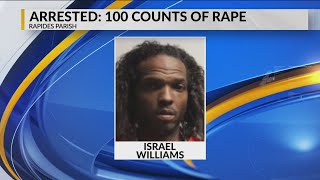 Louisiana man charged with 100 counts 1st degree rape involving minor