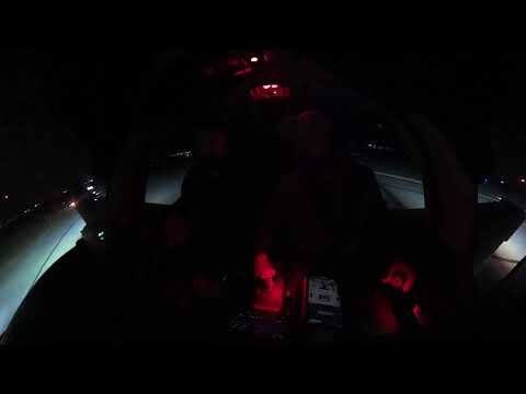 Night landing at KLNS Lancaster PA