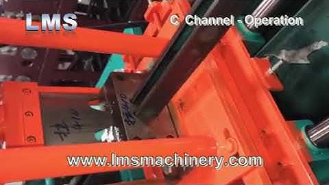 Lms C Channel Roll Forming Machine