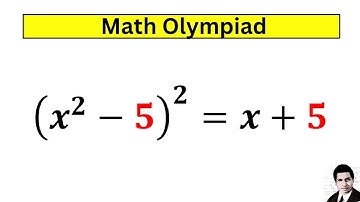 A Nice Math Olympiad Algebra Problem | You should learn this trick?
