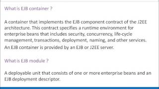 J2EE Interview Questions screenshot 1