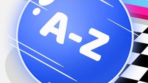 Az ball run game // ato z ball all levels walkthrough iOS and Android gaming