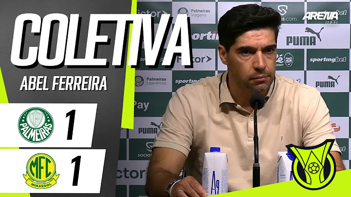 COLETIVA ABEL FERREIRA | AO VIVO | Palmeiras x Mirassol - Brasileirão 2025