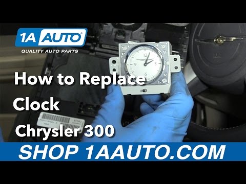 How to Replace Clock 05-10 Chrysler 300