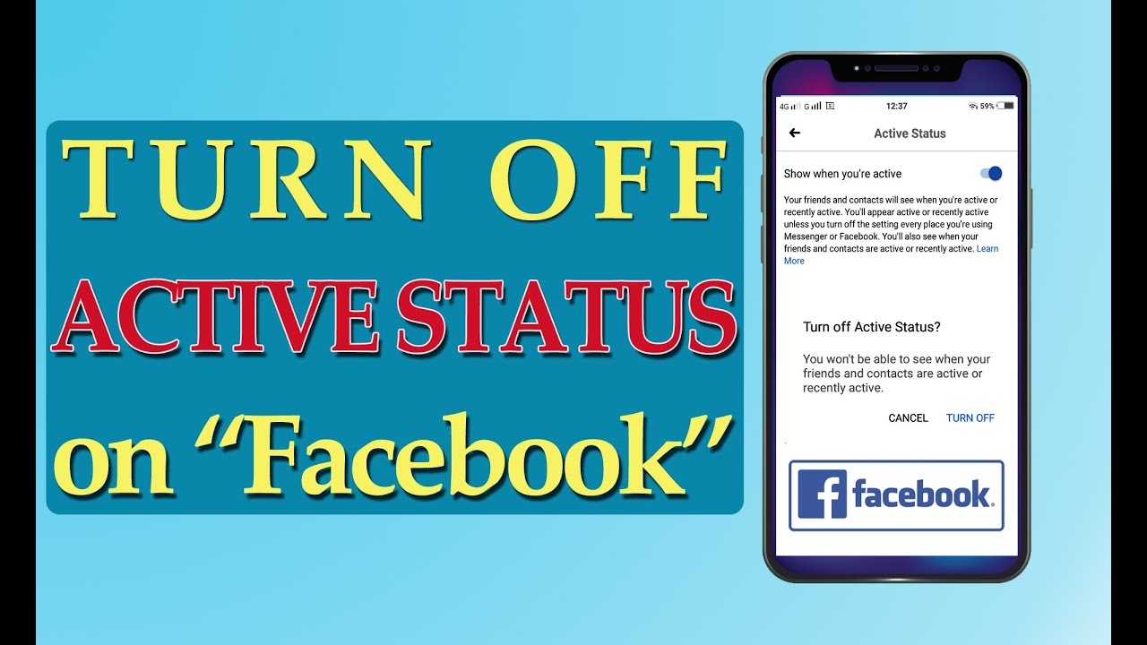 How to Turn Off Active Status on Facebook Facebook me Active Status