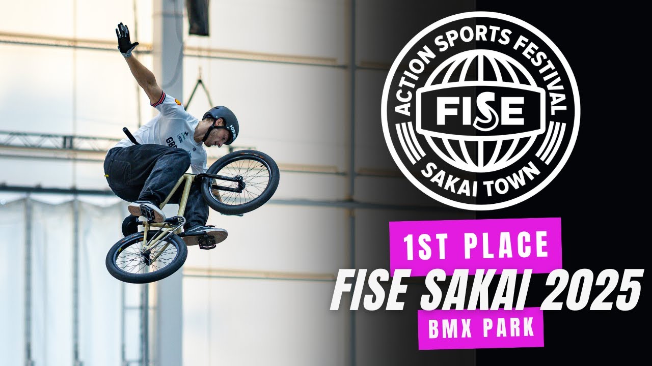 Jude Jones - 1st Place - Final UCI BMX Freestyle Park World Cup