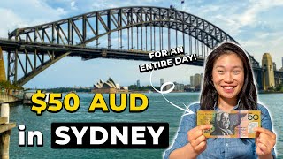 What Can $50 AUD Get in Sydney Australia? Eat, Drink & Explore for A Day