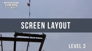 3 - Synchro Training: Screen Layout