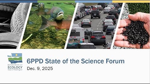 Day 1: 6PPD State of the Science Forum – Live Lightning Talks | Dec. 9, 2025