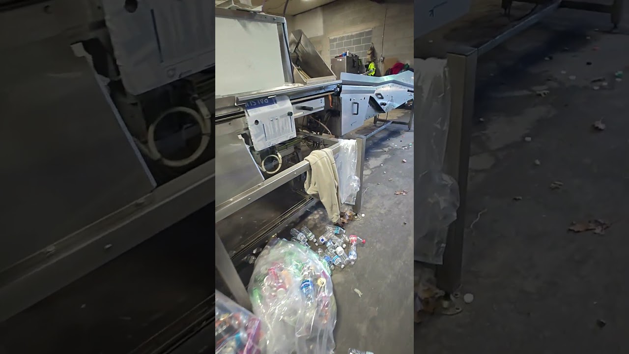 bottle redemption sorting machine