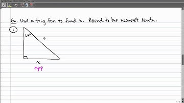 12-1 Trigonometry Functions in Right Triangles