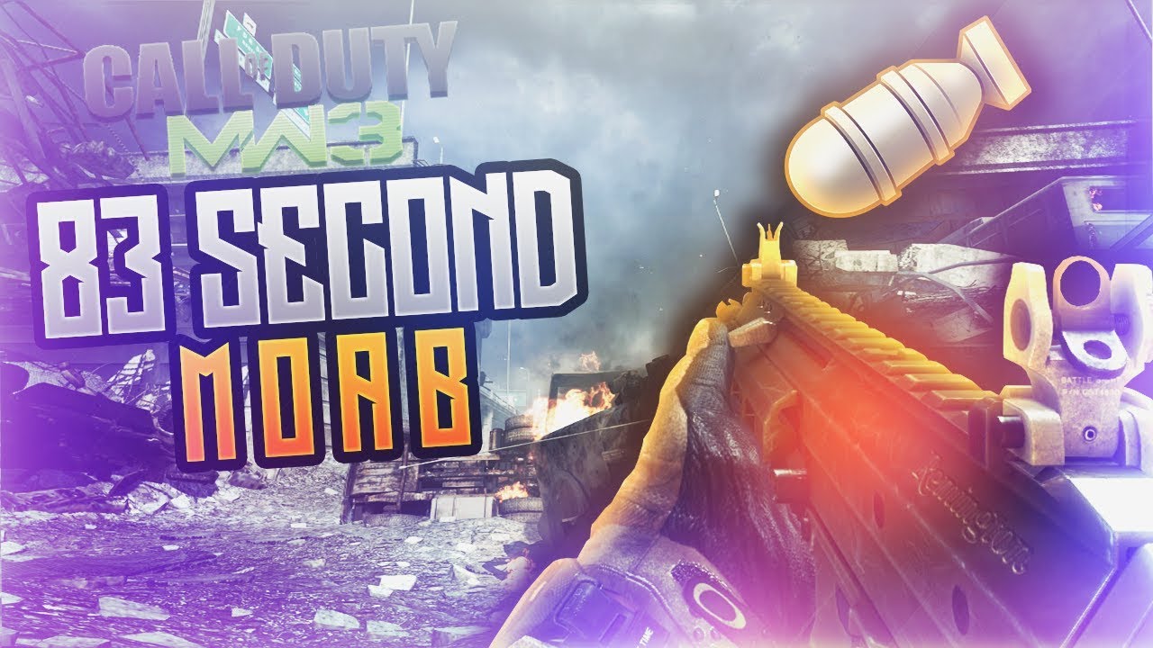 Fast Solo 83 Second MOAB On INTERCHANGE! Call Of Duty Modern Warfare 3 Multiplayer Gameplay!