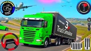 USカーゴトラックトレーラー運転3D - トランスポーター配送トラックシミュレーター2026 - Androidゲームプレイ screenshot 5