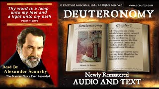 5 | Book of Deuteronomy | Read by Alexander Scourby | AUDIO & TEXT | FREE  on YouTube | GOD IS LOVE!