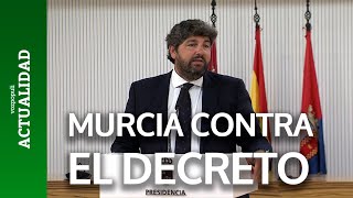 Murcia anuncia "todos los recursos posibles" contra el decreto de reparto de migrantes
