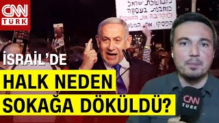 Tel Aviv'de Halk Netanyahu'ya Karşı Sokaklara Döküldü! İsrailliler: 